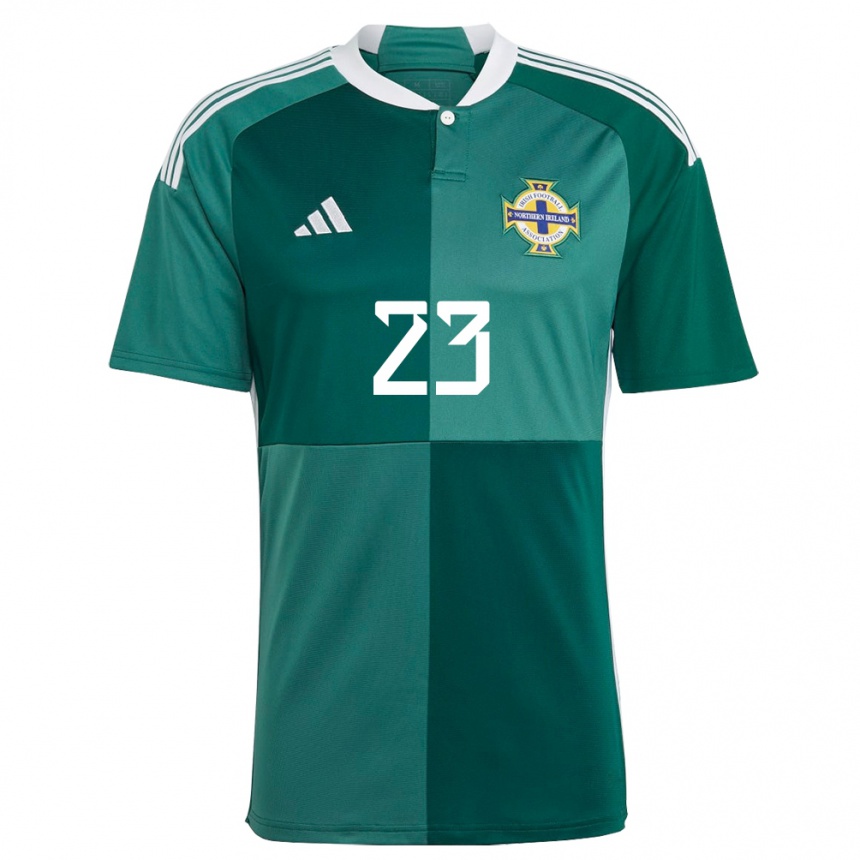 Men Football Northern Ireland Luke Southwood #23 Green Home Jersey 24-26 T-Shirt