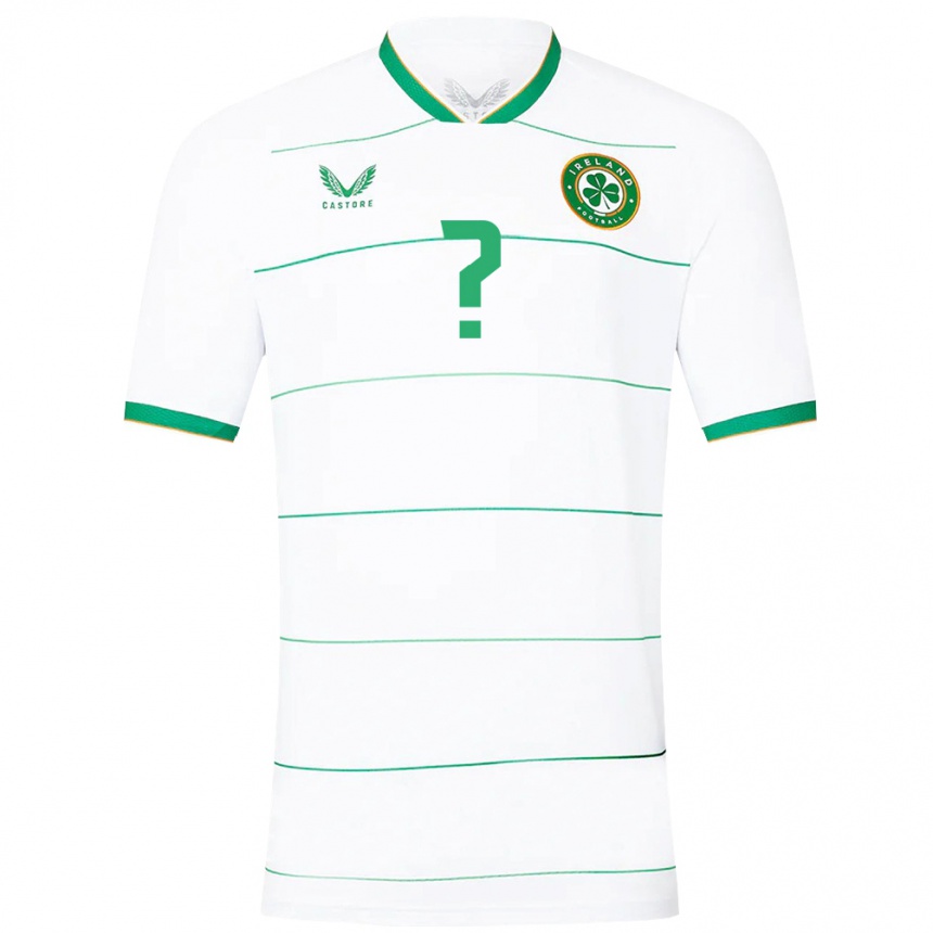 Women Football Ireland Matthew Healy #0 White Away Jersey 24-26 T-Shirt