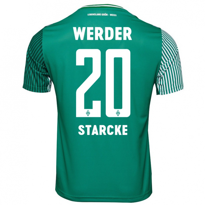 Kids Football Bennet Starcke #20 Green Home Jersey 2023/24 T-Shirt