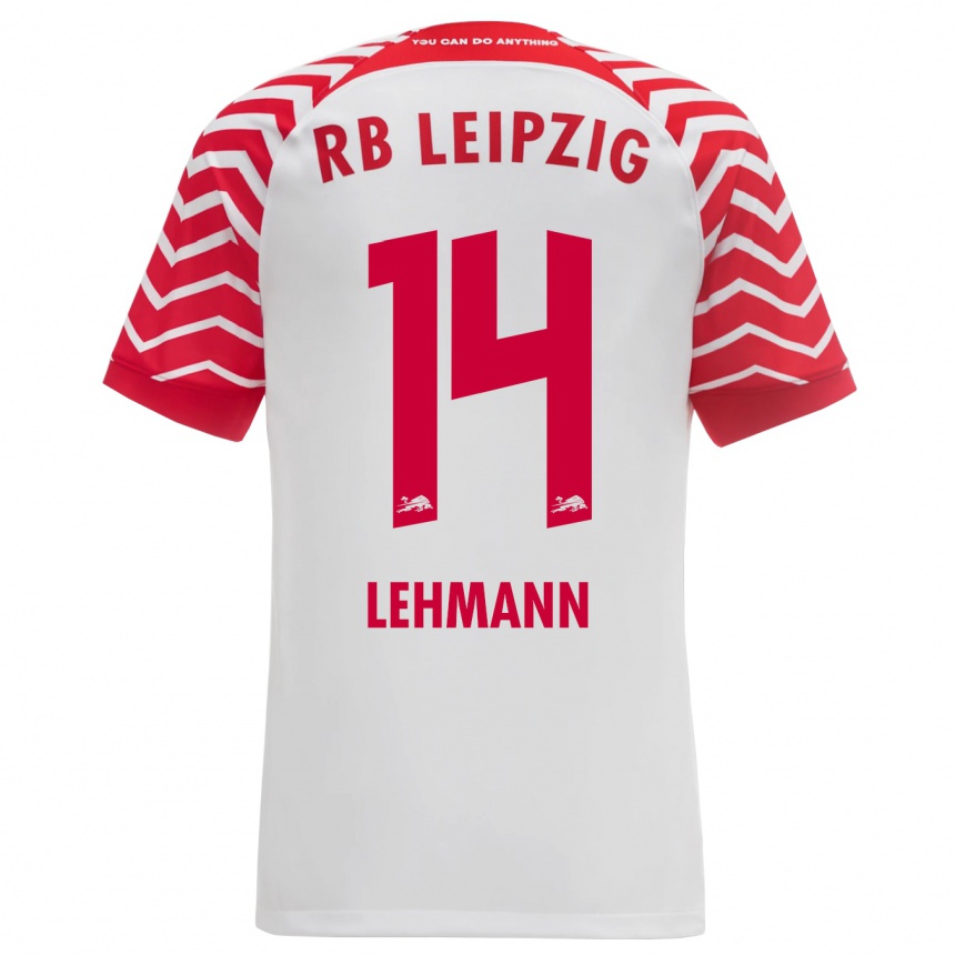 Kids Football Noah Lehmann #14 White Home Jersey 2023/24 T-Shirt