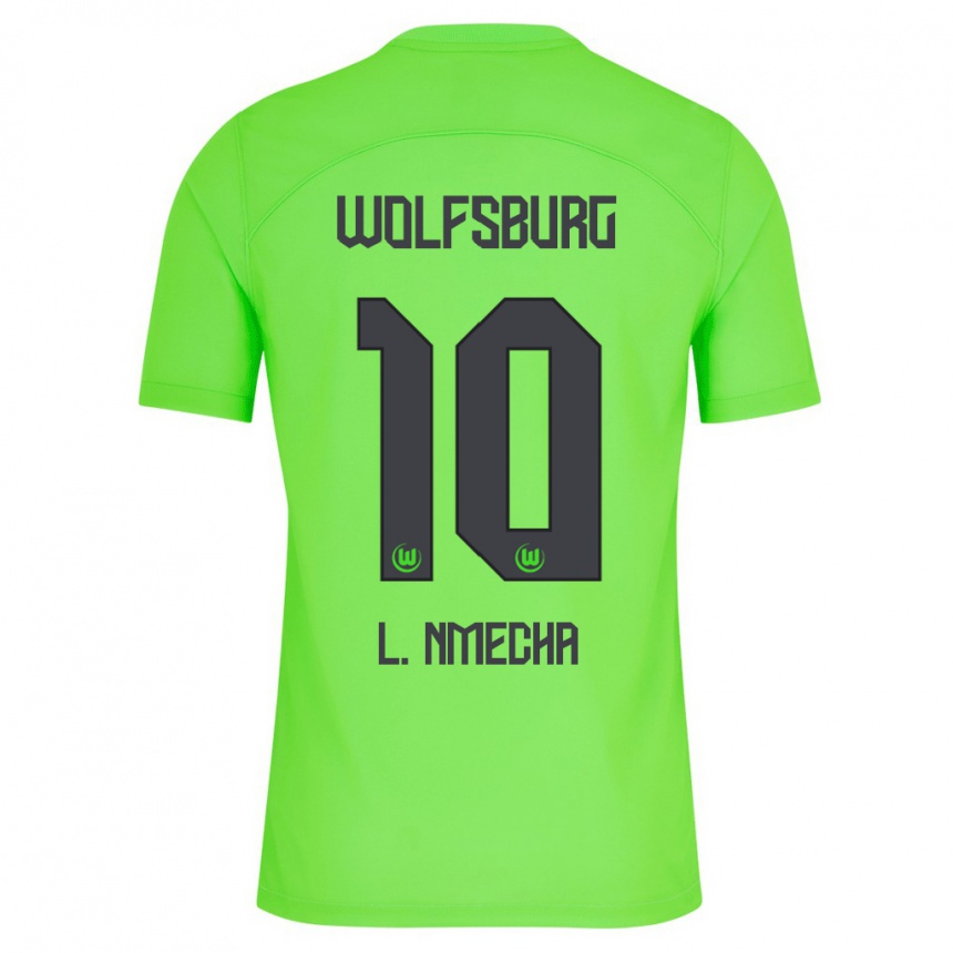 Kids Football Lukas Nmecha #10 Green Home Jersey 2023/24 T-Shirt