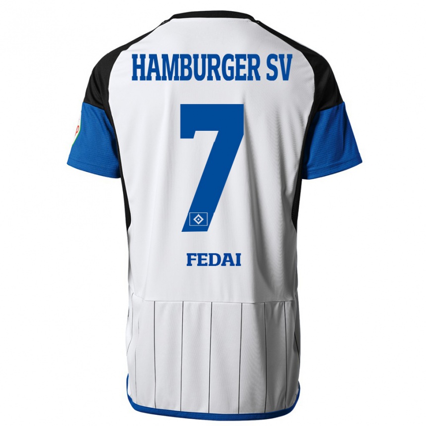 Kids Football Martin Fedai #7 White Home Jersey 2023/24 T-Shirt