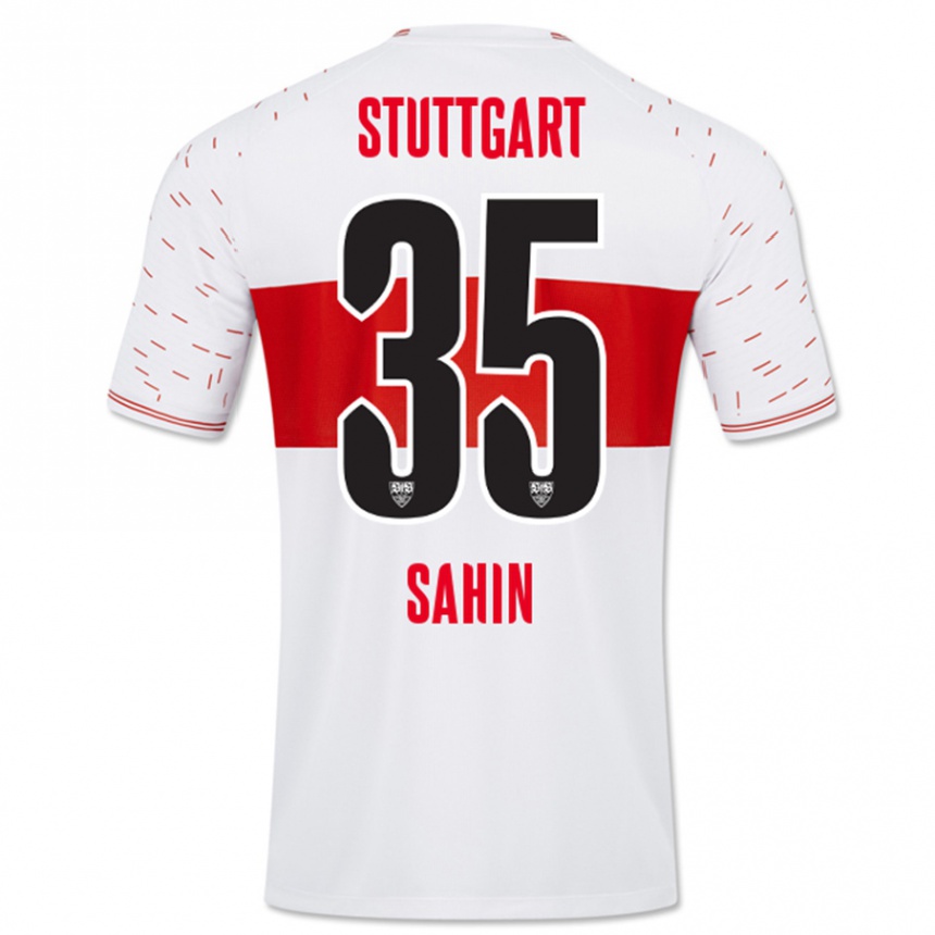 Kids Football Mehmet Sahin #35 White Home Jersey 2023/24 T-Shirt