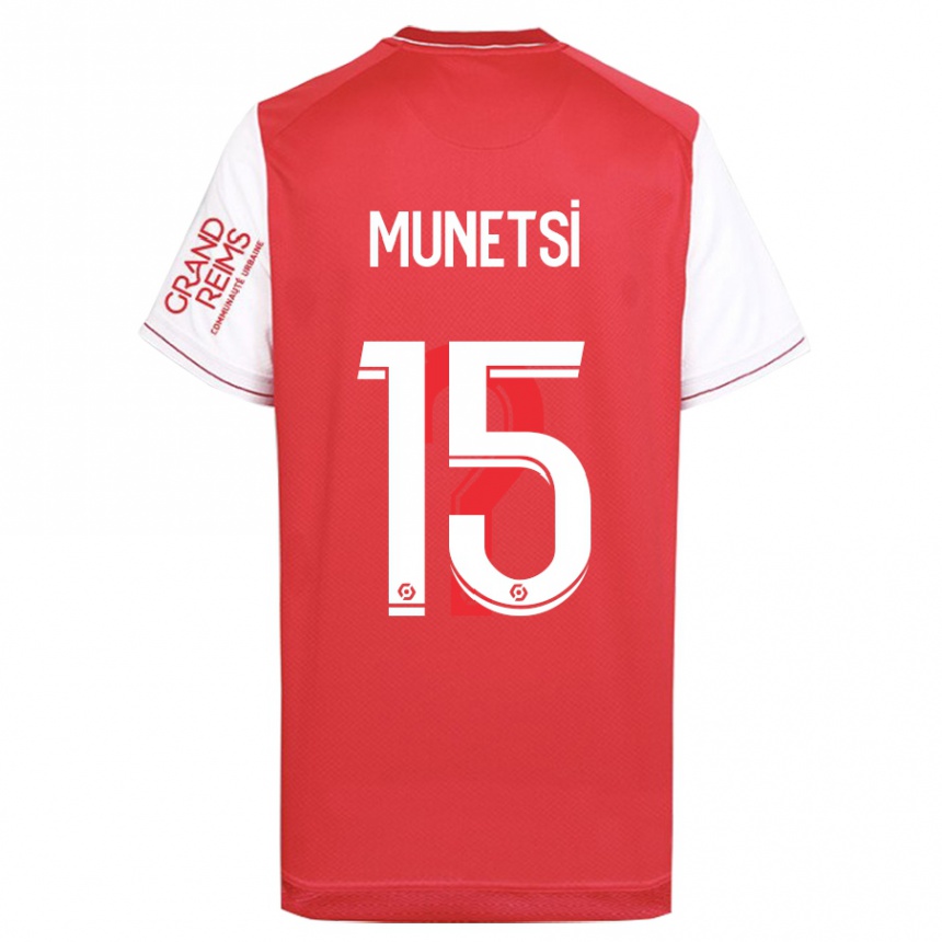 Kids Football Marshall Munetsi #15 Red Home Jersey 2023/24 T-Shirt