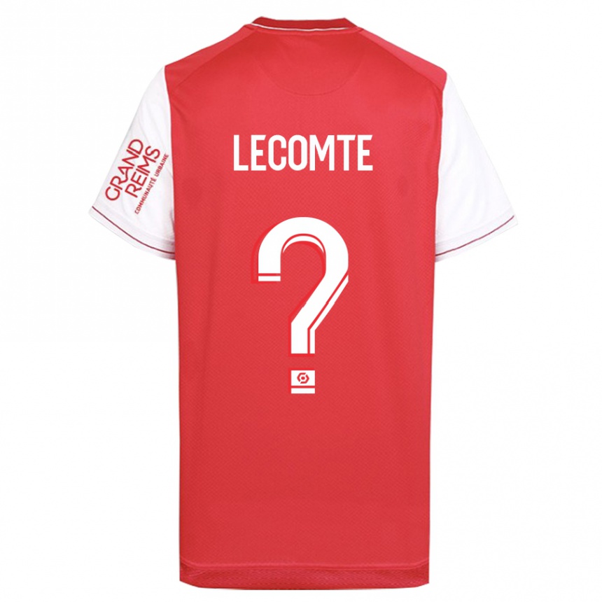 Kids Football Benjamin Lecomte #0 Red Home Jersey 2023/24 T-Shirt