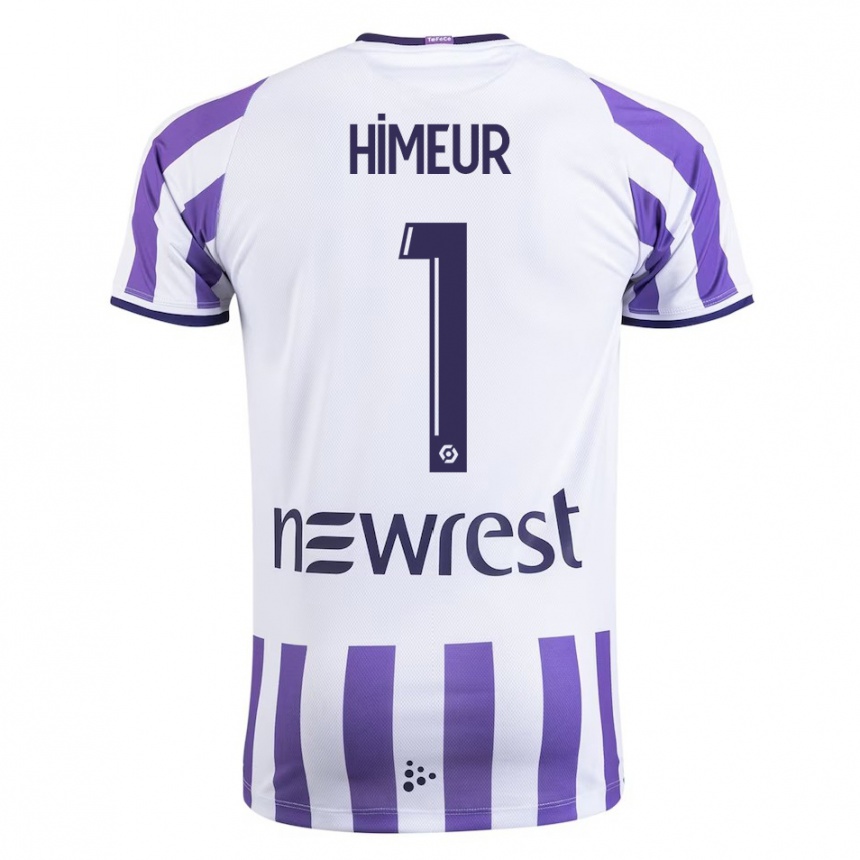 Kids Football Thomas Himeur #1 White Home Jersey 2023/24 T-Shirt