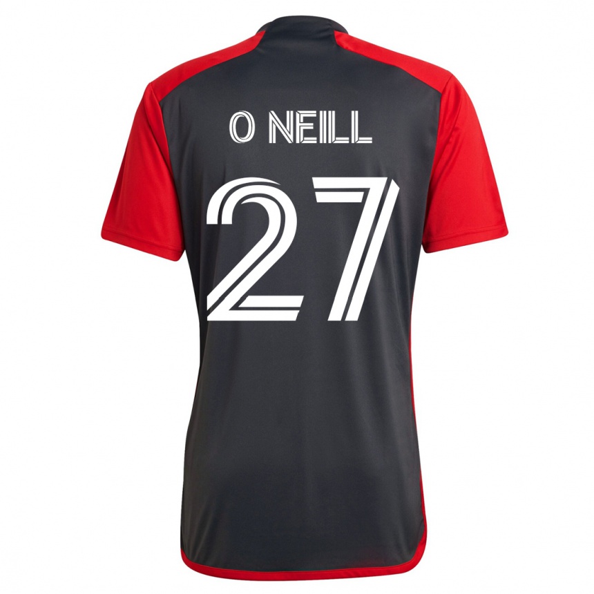 Kids Football Shane O'neill #27 Grey Home Jersey 2023/24 T-Shirt