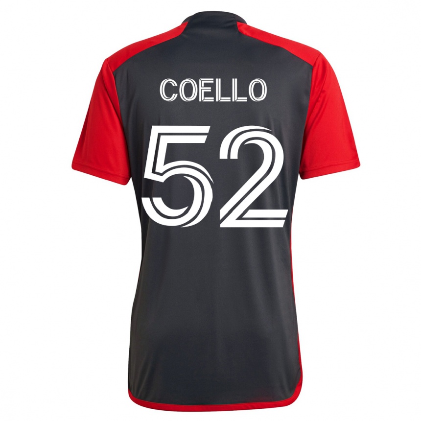 Kids Football Alonso Coello #52 Grey Home Jersey 2023/24 T-Shirt