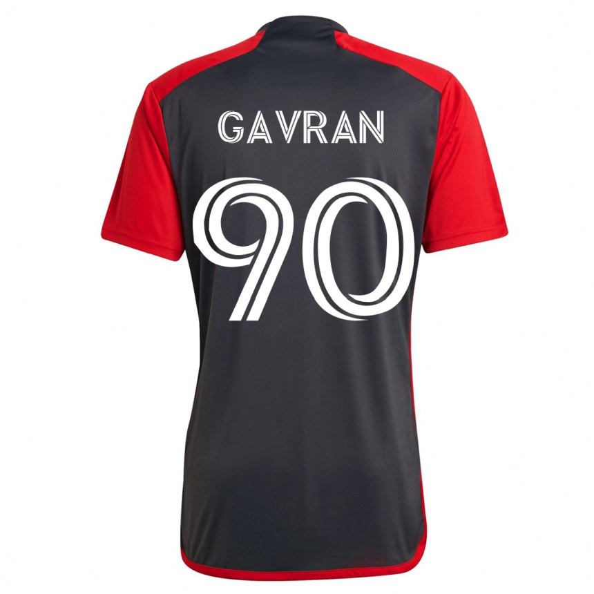 Kids Football Luka Gavran #90 Grey Home Jersey 2023/24 T-Shirt