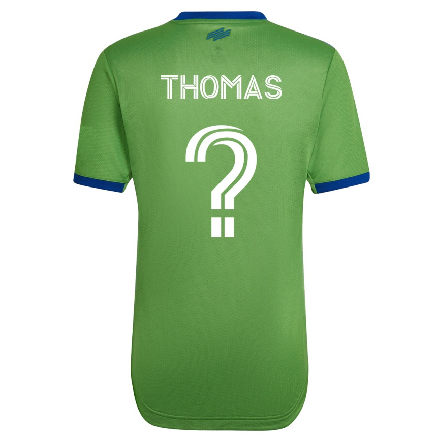 Kids Football Andrew Thomas #0 Green Home Jersey 2023/24 T-Shirt