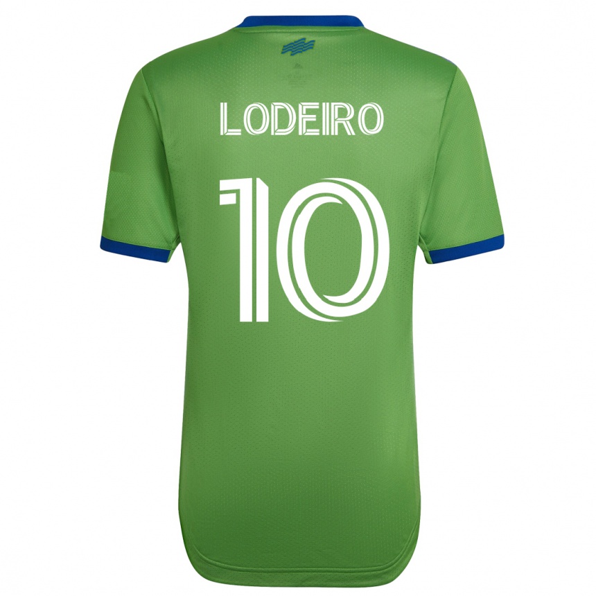 Kids Football Nicolás Lodeiro #10 Green Home Jersey 2023/24 T-Shirt