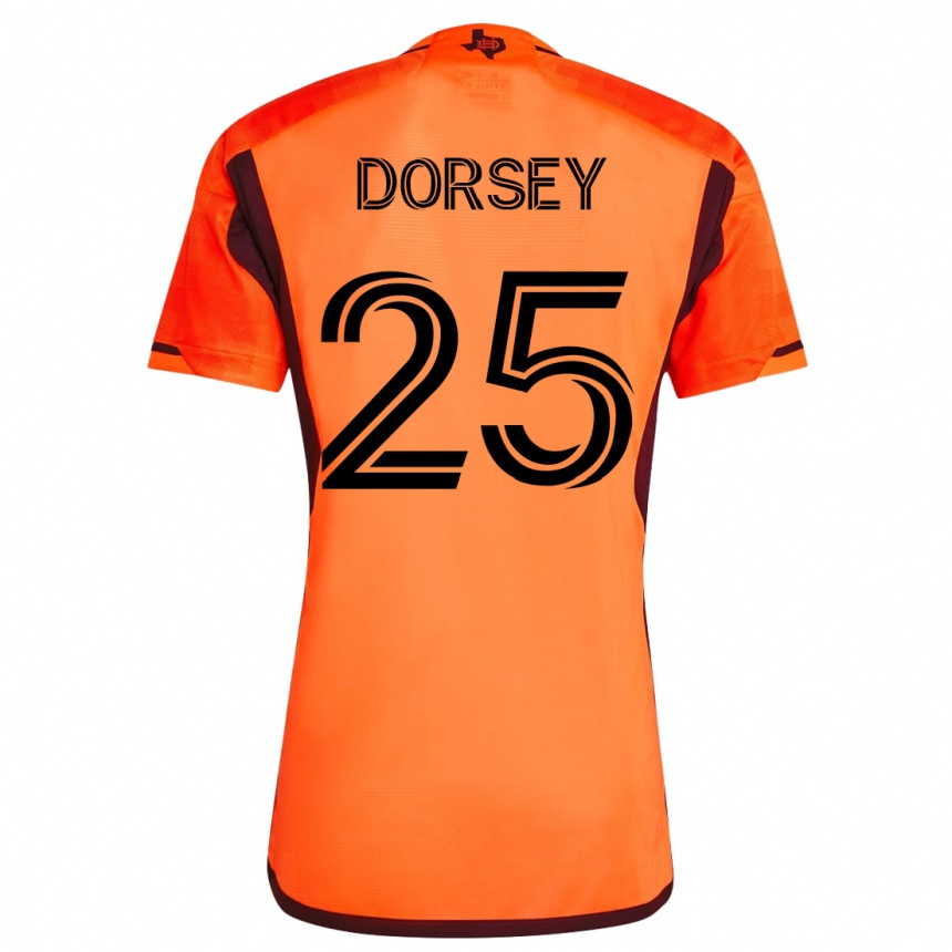 Kids Football Griffin Dorsey #25 Orange Home Jersey 2023/24 T-Shirt