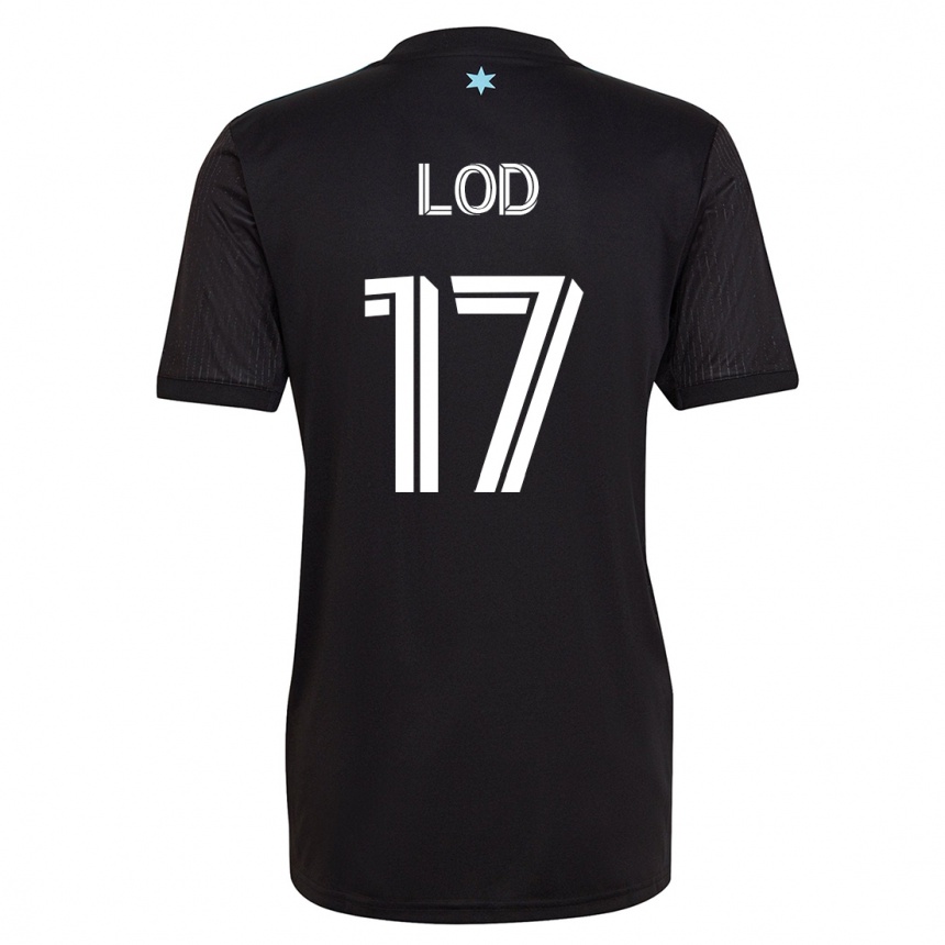 Kids Football Robin Lod #17 Black Home Jersey 2023/24 T-Shirt