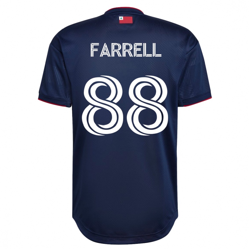 Kids Football Andrew Farrell #88 Navy Home Jersey 2023/24 T-Shirt