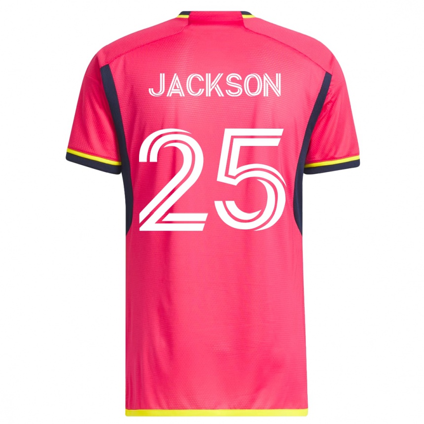 Kids Football Aziel Jackson #25 Pink Home Jersey 2023/24 T-Shirt