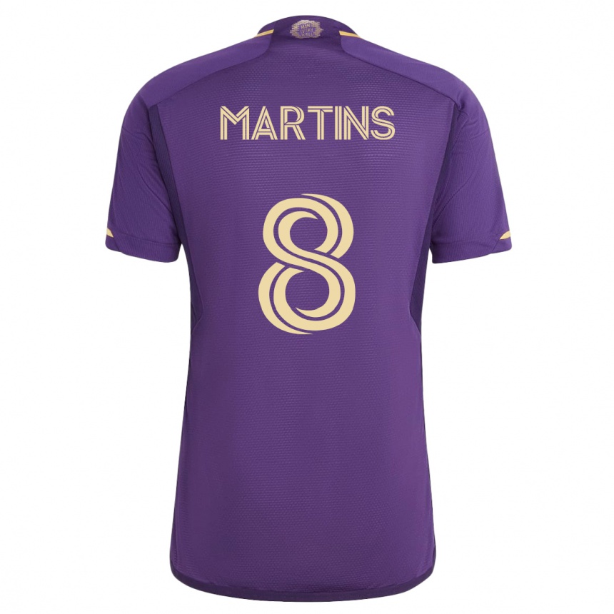 Kids Football Felipe Martins #8 Violet Home Jersey 2023/24 T-Shirt