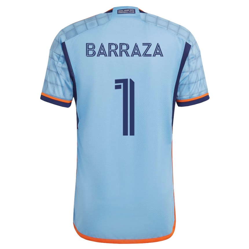 Kids Football Luis Barraza #1 Blue Home Jersey 2023/24 T-Shirt