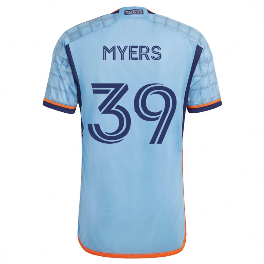 Kids Football Md Myers #39 Blue Home Jersey 2023/24 T-Shirt