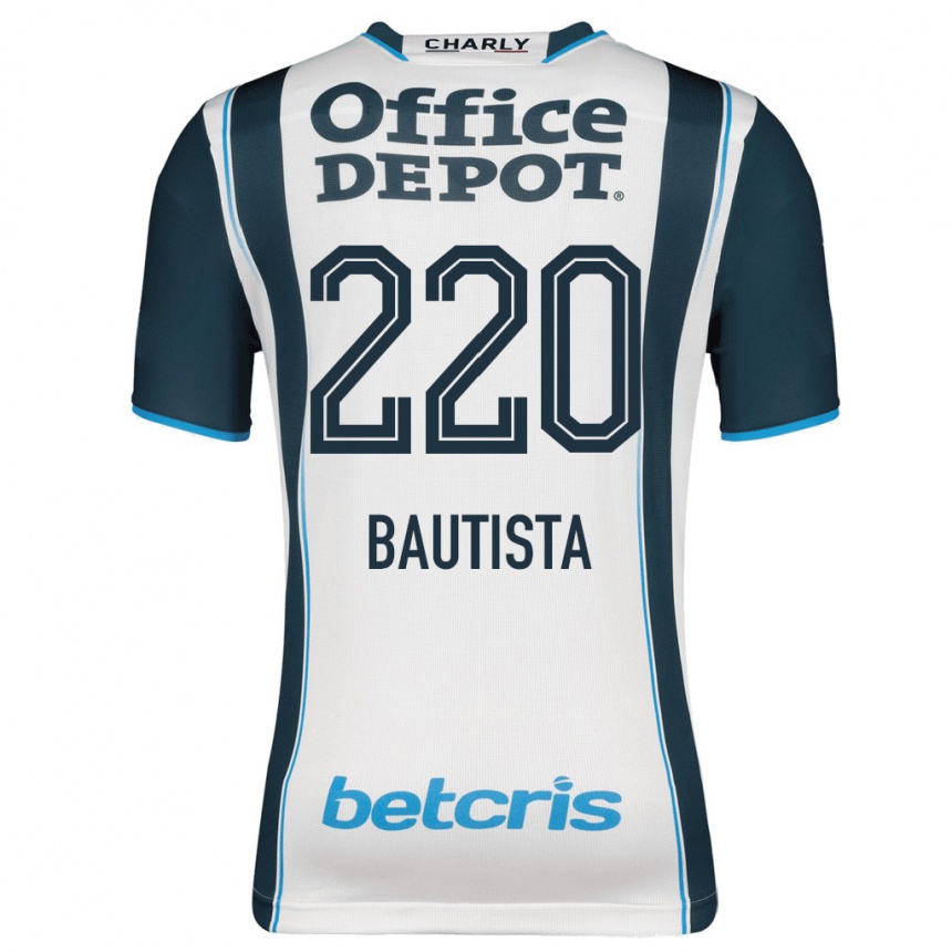 Kids Football Alán Bautista #220 Navy Home Jersey 2023/24 T-Shirt