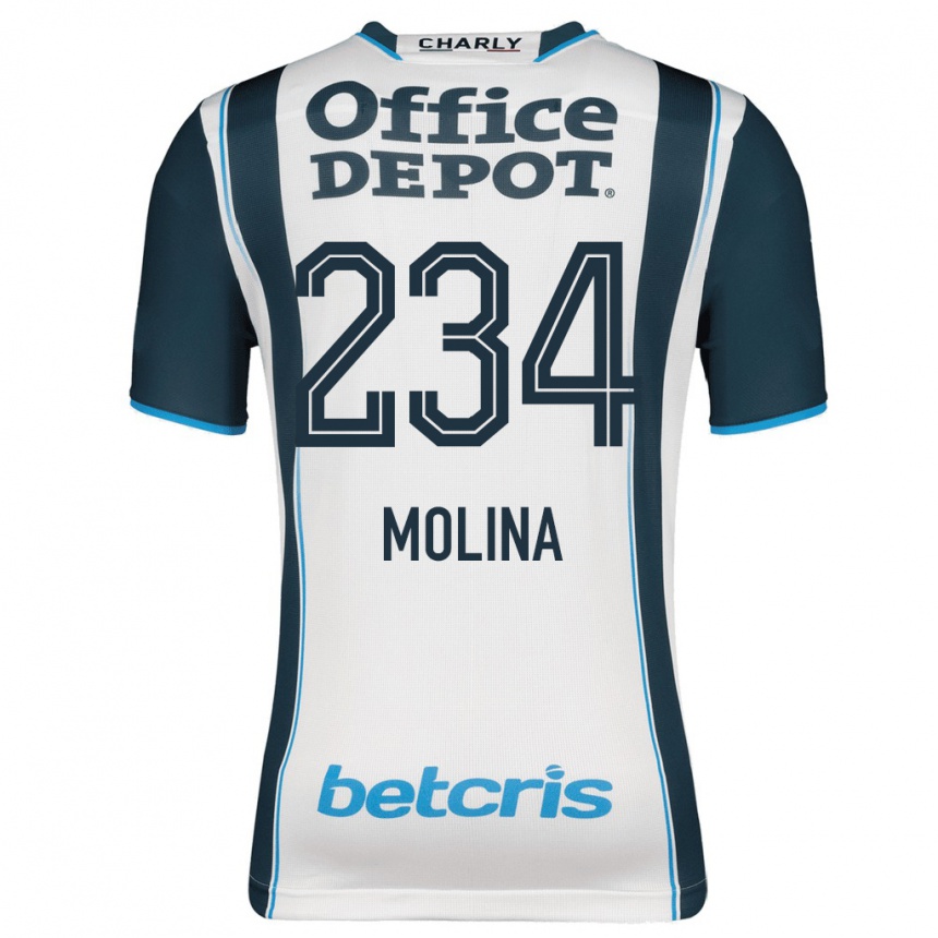 Kids Football Yoshimar Molina #234 Navy Home Jersey 2023/24 T-Shirt