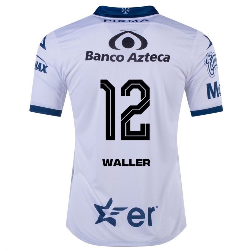 Kids Football Facundo Waller #12 White Home Jersey 2023/24 T-Shirt