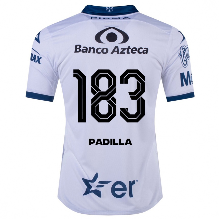 Kids Football Donovan Padilla #183 White Home Jersey 2023/24 T-Shirt