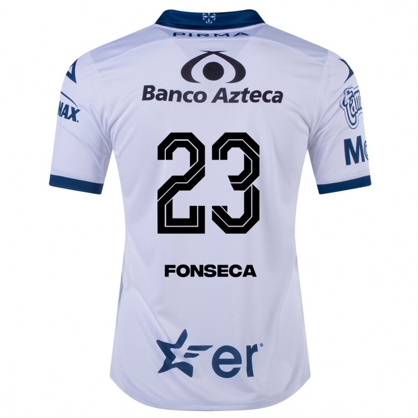 Kids Football Camila Fonseca #23 White Home Jersey 2023/24 T-Shirt