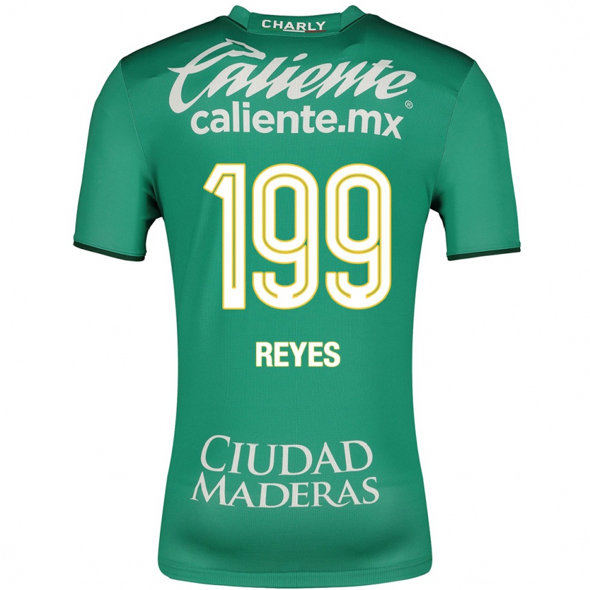 Kids Football Jonathan Reyes #199 Green Home Jersey 2023/24 T-Shirt