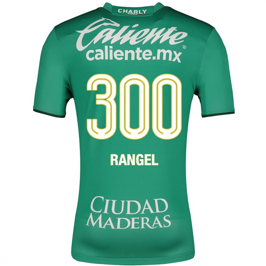 Kids Football Luis Rangel #300 Green Home Jersey 2023/24 T-Shirt