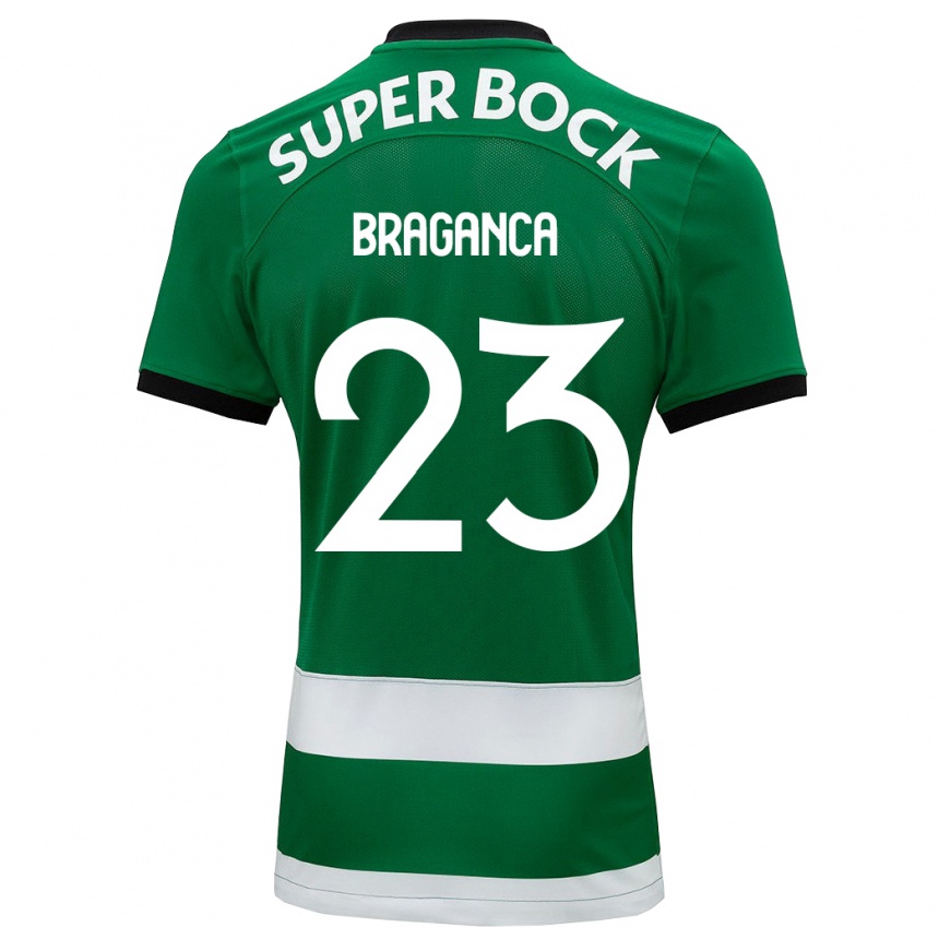 Kids Football Daniel Bragança #23 Green Home Jersey 2023/24 T-Shirt