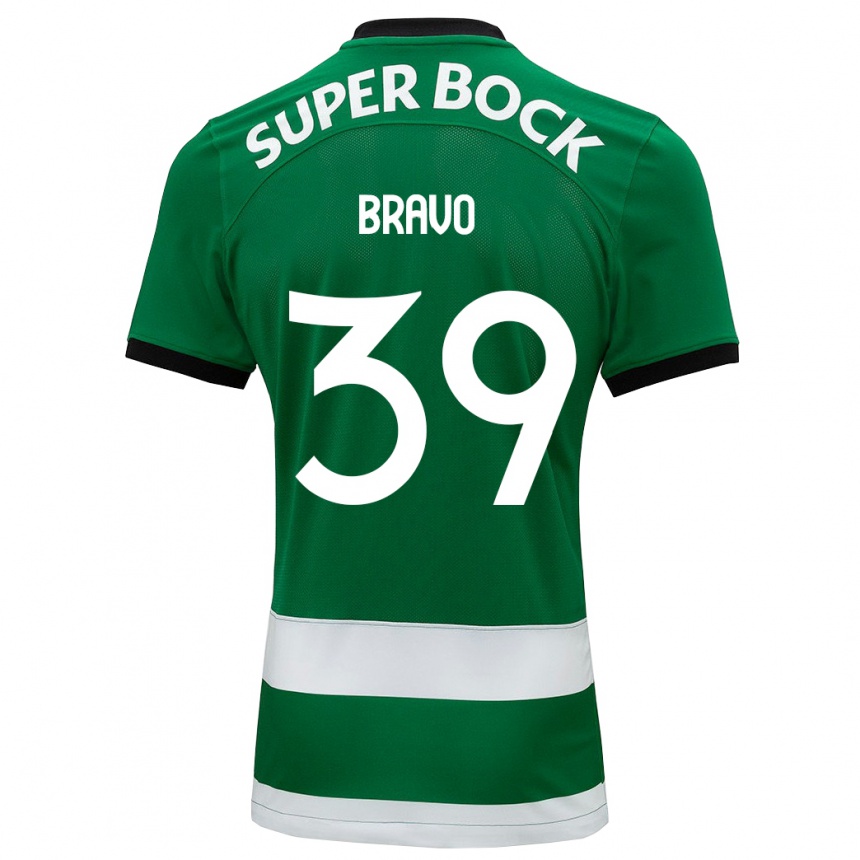 Kids Football Bravo #39 Green Home Jersey 2023/24 T-Shirt