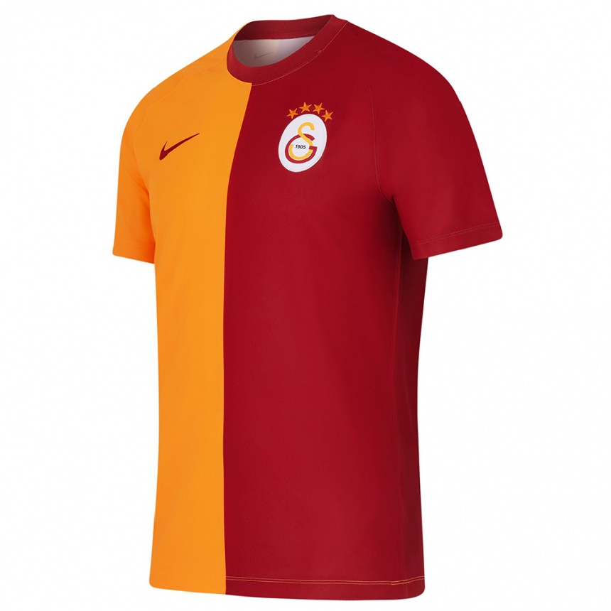 Kids Football Ahmet Demirelli #0 Orange Home Jersey 2023/24 T-Shirt