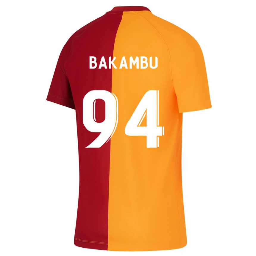 Kids Football Cedric Bakambu #94 Orange Home Jersey 2023/24 T-Shirt