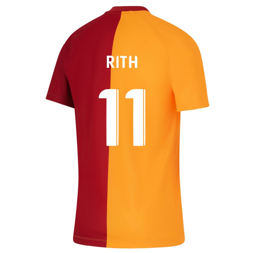 Kids Football Monique Rith #11 Orange Home Jersey 2023/24 T-Shirt