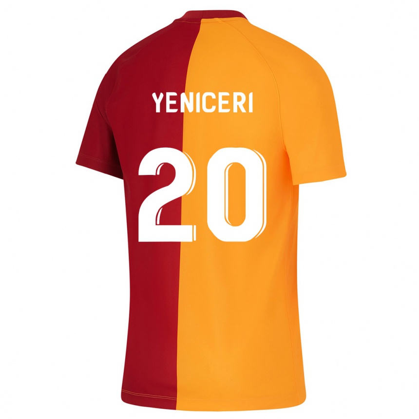 Kids Football Berna Yeniçeri #20 Orange Home Jersey 2023/24 T-Shirt