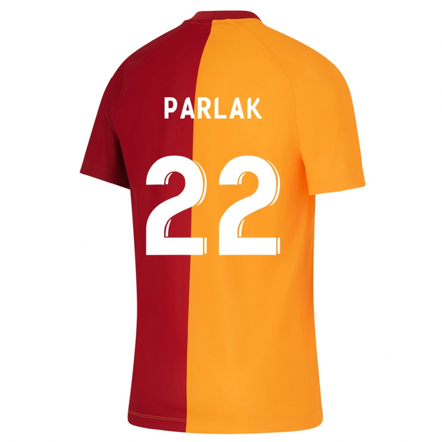 Kids Football Nazlıcan Parlak #22 Orange Home Jersey 2023/24 T-Shirt