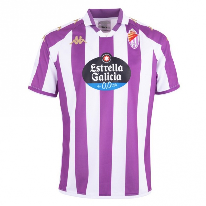 Kids Football Raúl Moro #11 Purple Home Jersey 2023/24 T-Shirt