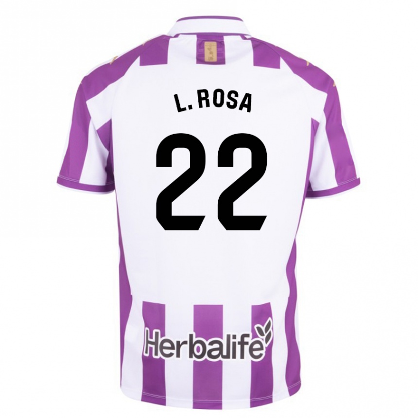 Kids Football Lucas Rosa #22 Purple Home Jersey 2023/24 T-Shirt