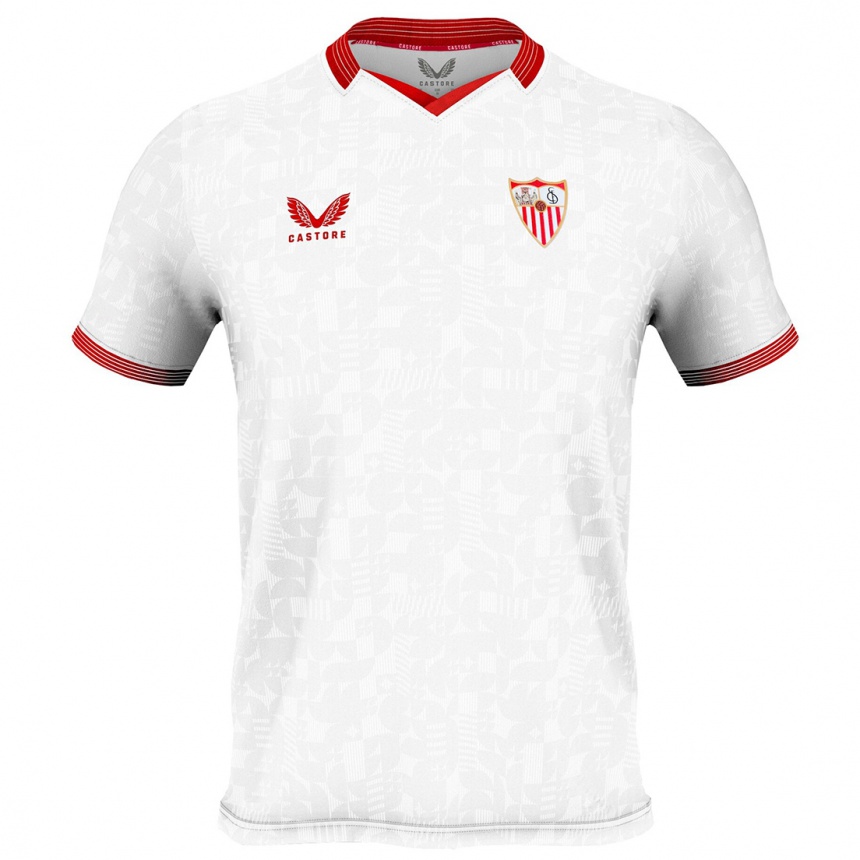 Kids Football Loïc Badé #22 White Home Jersey 2023/24 T-Shirt