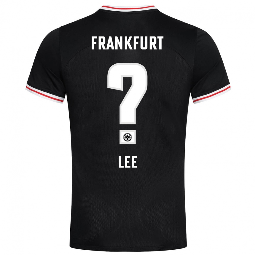 Kids Football Seong-Hyun Lee #0 Black Away Jersey 2023/24 T-Shirt