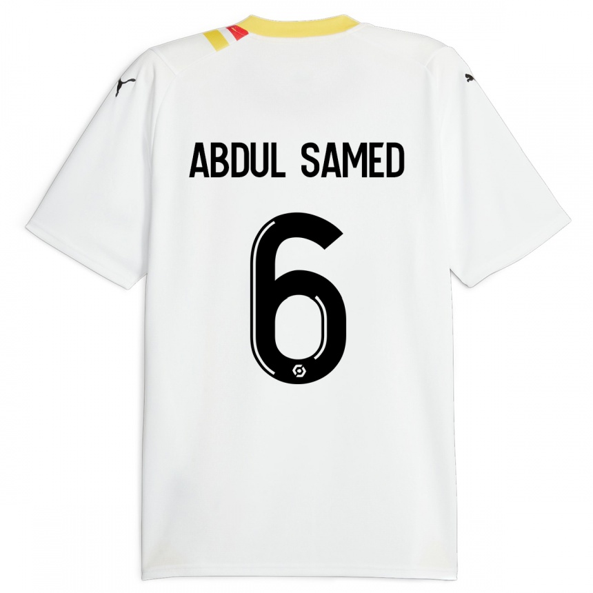 Kids Football Salis Abdul Samed #6 Black Away Jersey 2023/24 T-Shirt