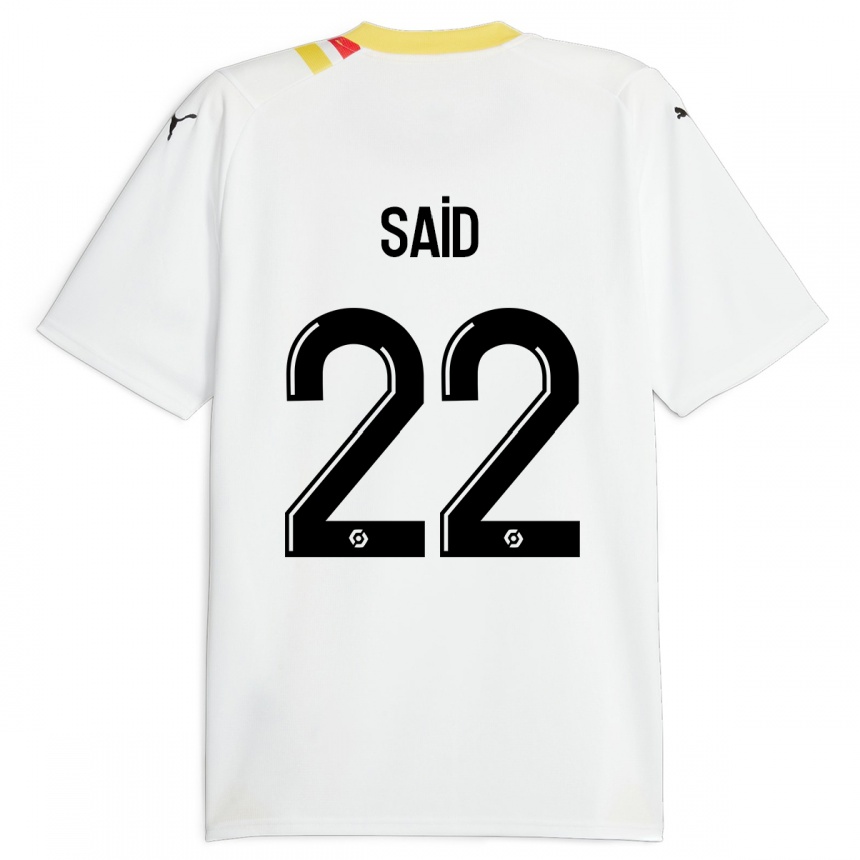 Kids Football Wesley Saïd #22 Black Away Jersey 2023/24 T-Shirt