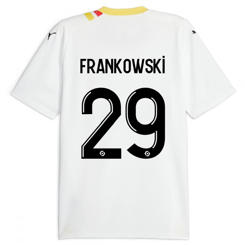 Kids Football Przemyslaw Frankowski #29 Black Away Jersey 2023/24 T-Shirt