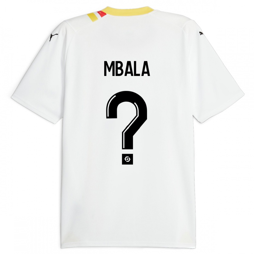 Kids Football Keny Mbala #0 Black Away Jersey 2023/24 T-Shirt