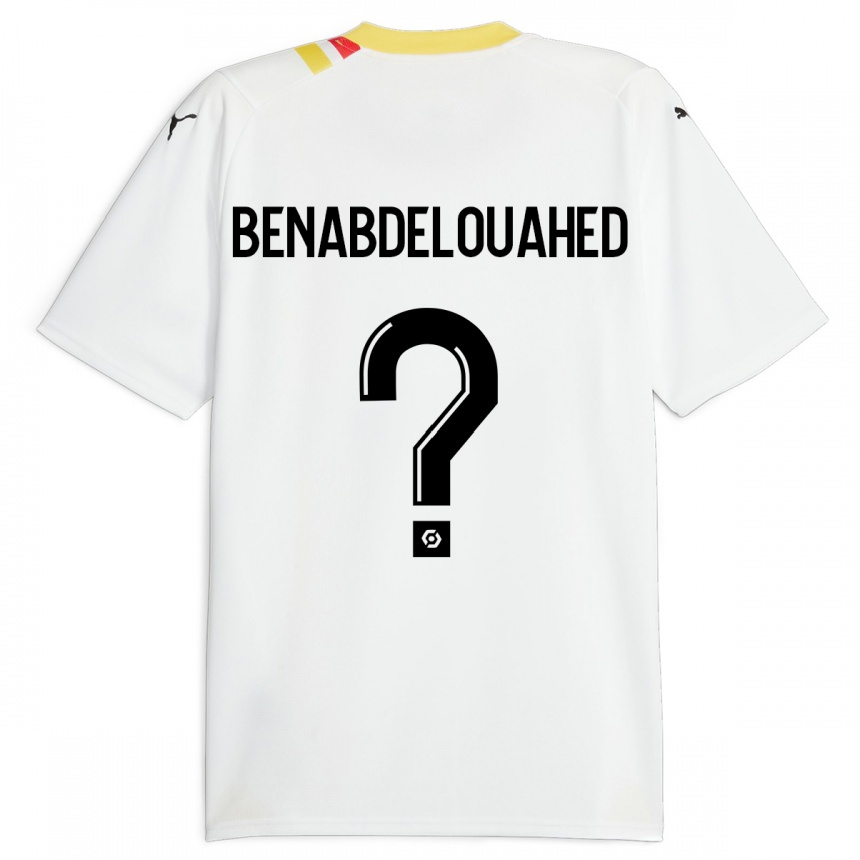 Kids Football Kaïs Benabdelouahed #0 Black Away Jersey 2023/24 T-Shirt