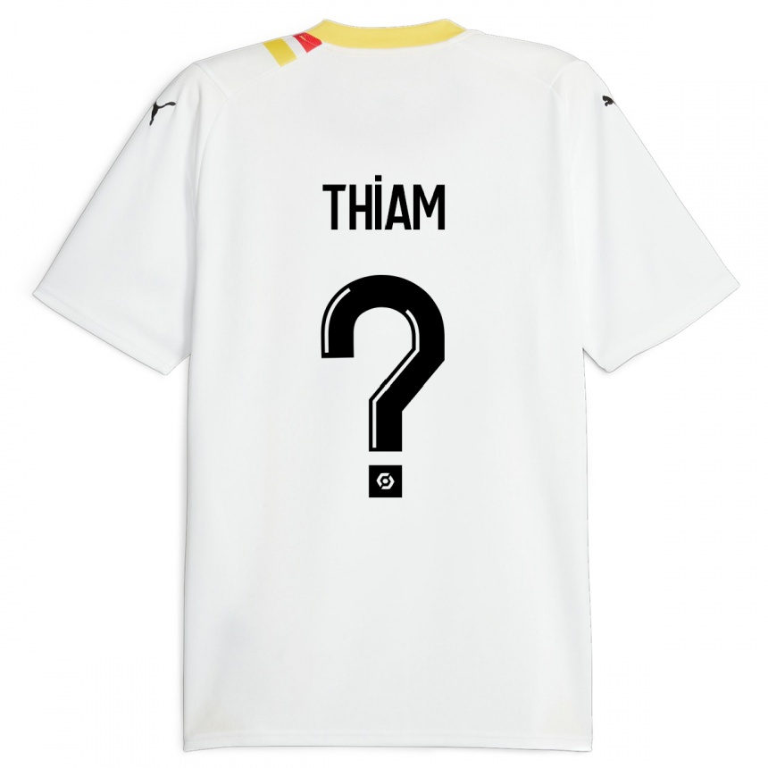 Kids Football Mamadou Thiam #0 Black Away Jersey 2023/24 T-Shirt