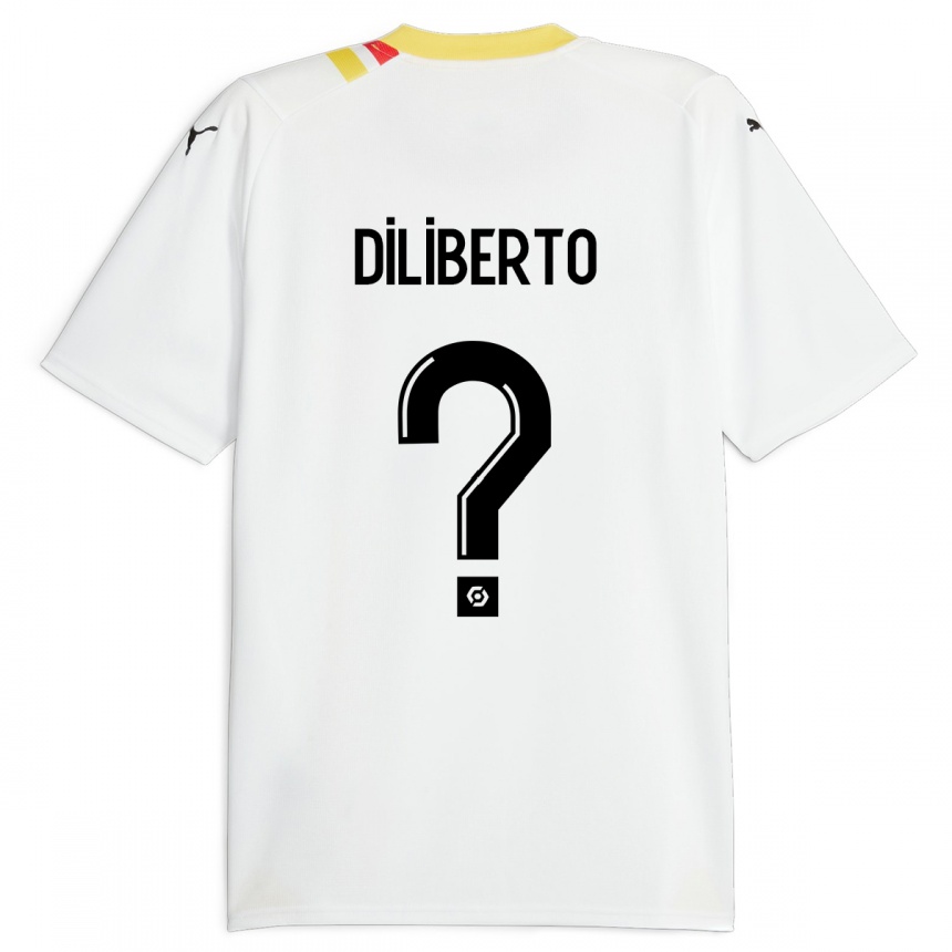 Kids Football Noah Diliberto #0 Black Away Jersey 2023/24 T-Shirt