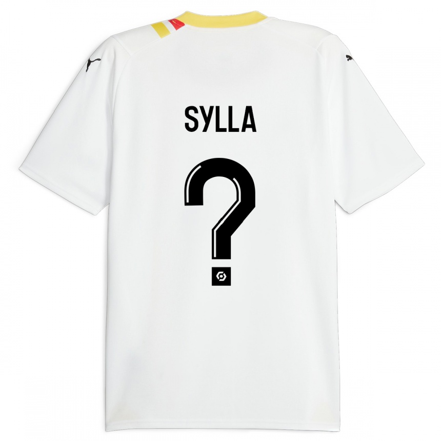 Kids Football Fodé Sylla #0 Black Away Jersey 2023/24 T-Shirt