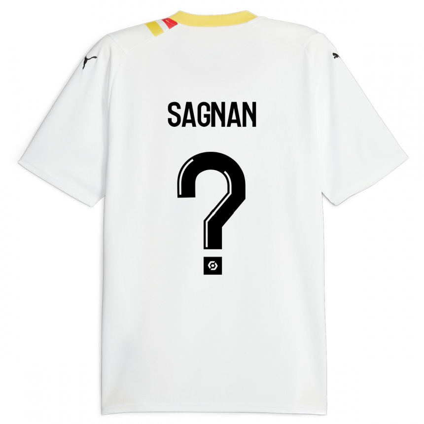 Kids Football Souleymane Sagnan #0 Black Away Jersey 2023/24 T-Shirt