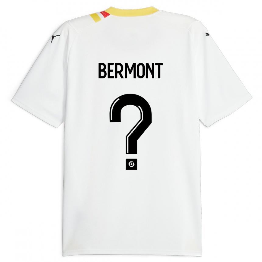 Kids Football Anthony Bermont #0 Black Away Jersey 2023/24 T-Shirt